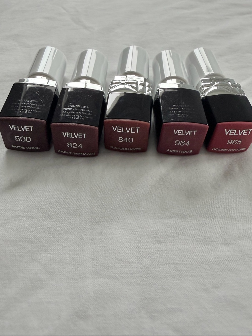 DIOR ROUGE DIOR LIPSTICK SET OF 5
